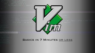 Vim Basics in 7 Minutes