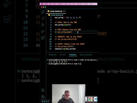 Add & Remove From Javascript Array