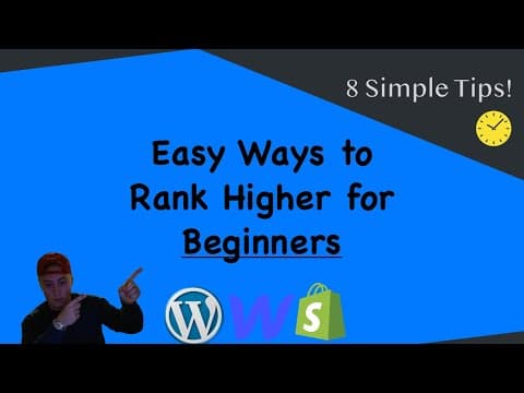 8 SEO Tips for Absolute Beginners (no technical knowledge needed)