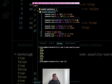 Use the ===  instead of  == in Javascript