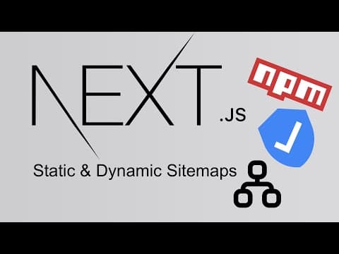 Next.js Sitemap | Two Powerful Methods For Creating Static & Dynamic Sitemaps